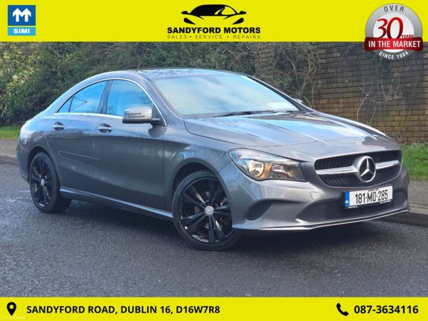 Mercedes-Benz CLA Saloon, Petrol, 2018, Grey