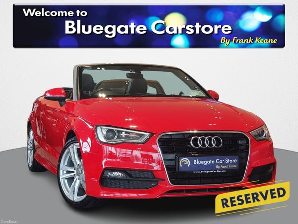 Audi A3 Convertible, Diesel, 2016, Red