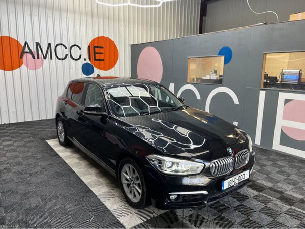 BMW 1-Series Hatchback, Petrol, 2018, Black