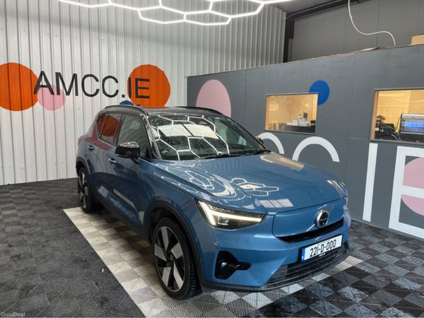 Volvo XC40 SUV, Electric, 2022, Blue