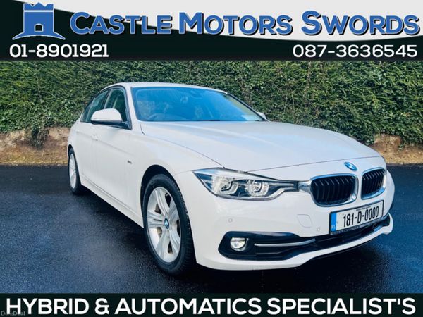 BMW 3-Series Saloon, Diesel, 2018, White