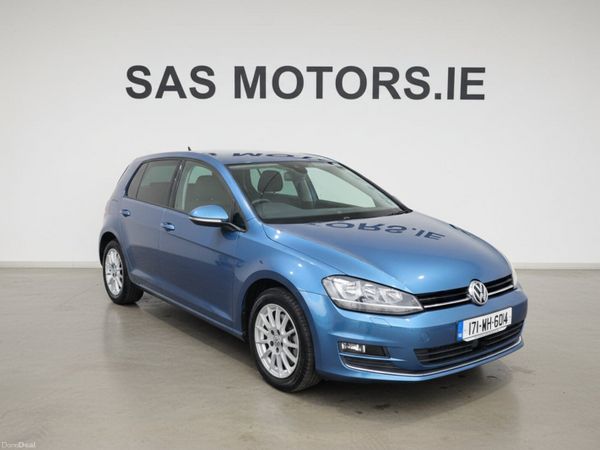 Volkswagen Golf Hatchback, Petrol, 2017, Blue