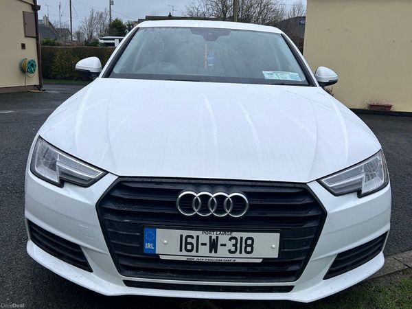 Audi A4 Saloon, Diesel, 2016, White