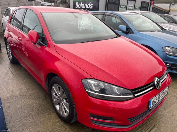 Volkswagen Golf Hatchback, Petrol, 2015, Red