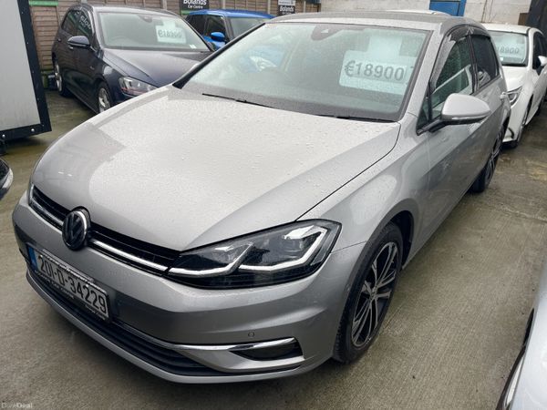 Volkswagen Golf Hatchback, Petrol, 2020, Silver