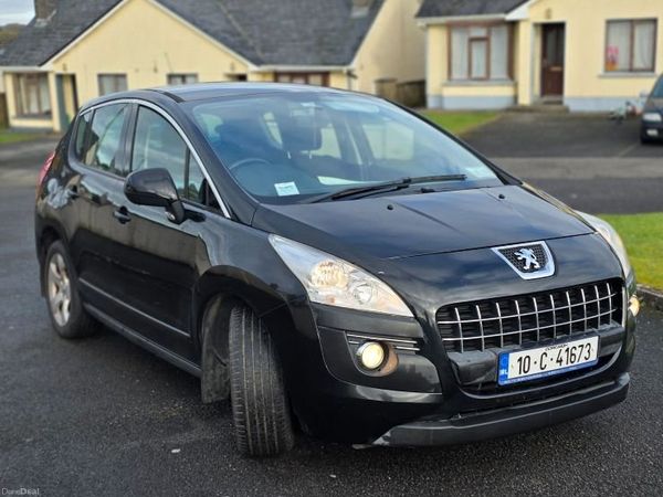 Peugeot 3008 MPV, Diesel, 2010, Black