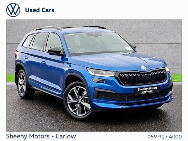 Skoda Kodiaq SUV, Diesel, 2024, Blue