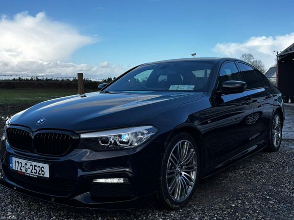 BMW 5-Series Saloon, Diesel, 2017, Black
