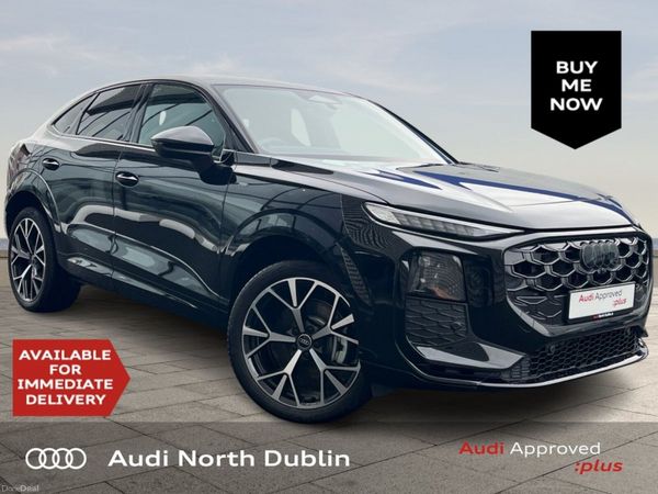 Audi Q3 SUV, Petrol Plug-in Hybrid, 2025, Black