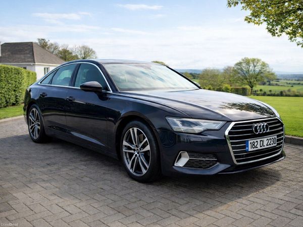 Audi A6 Saloon, Diesel, 2018, Blue