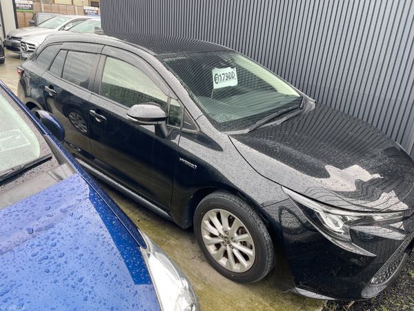Toyota Corolla Estate, Petrol Hybrid, 2020, Black