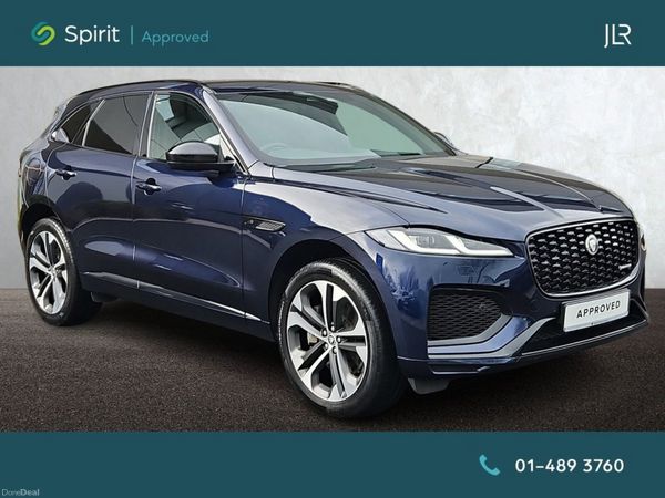 Jaguar F-Pace SUV, Petrol Hybrid, 2024, Blue