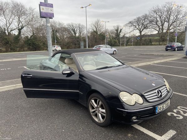 Mercedes-Benz CLK Convertible, Petrol, 2004, Black