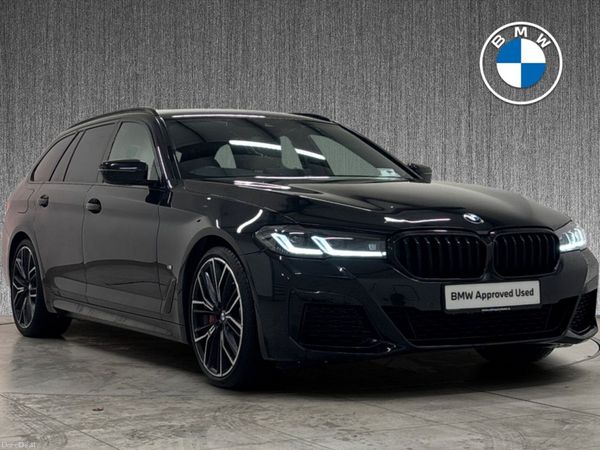 BMW 5-Series Estate, Diesel, 2025, Black