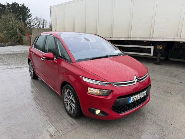 Citroen C4 Picasso MPV, Diesel, 2014, Red