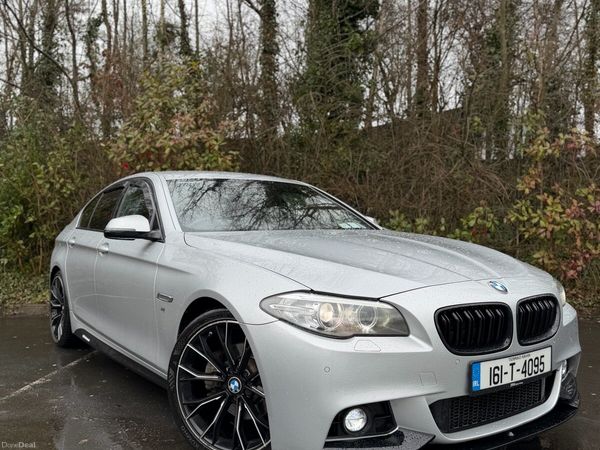 BMW 5-Series Saloon, Diesel, 2016, Silver