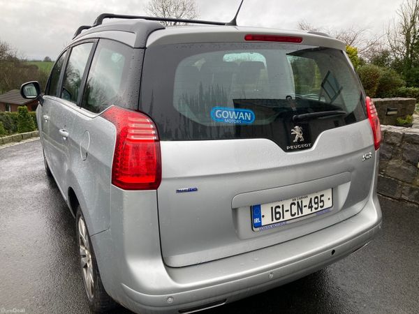 Peugeot 5008 MPV, Diesel, 2016, Grey