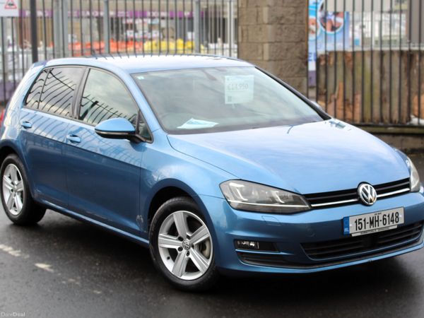 Volkswagen Golf Hatchback, Petrol, 2015, Blue