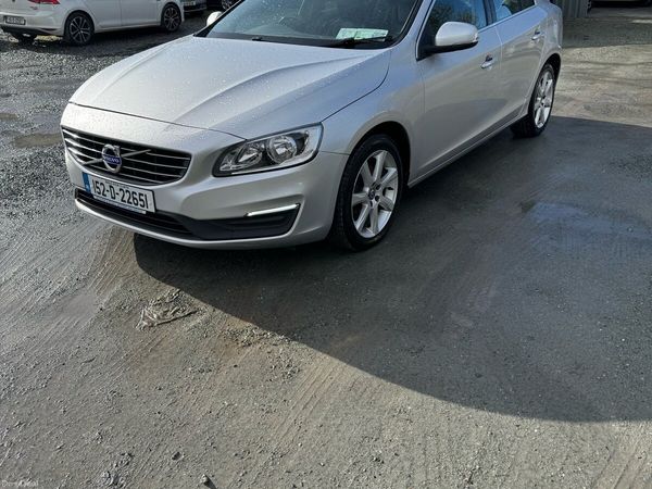 Volvo S60 Saloon, Diesel, 2015, Silver