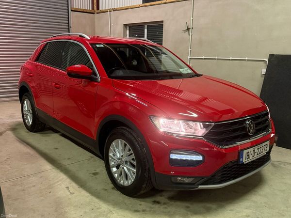 Volkswagen T-Roc SUV, Petrol, 2018, Red