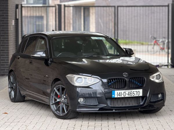 BMW 1-Series Hatchback, Petrol, 2014, Black