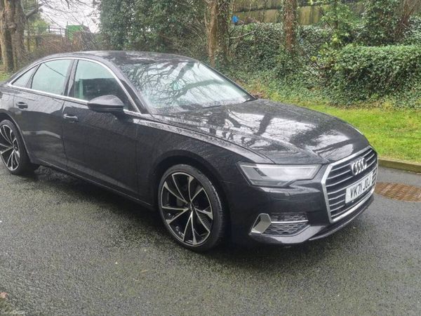 Audi A6 Saloon, Diesel Hybrid, 2021, Black