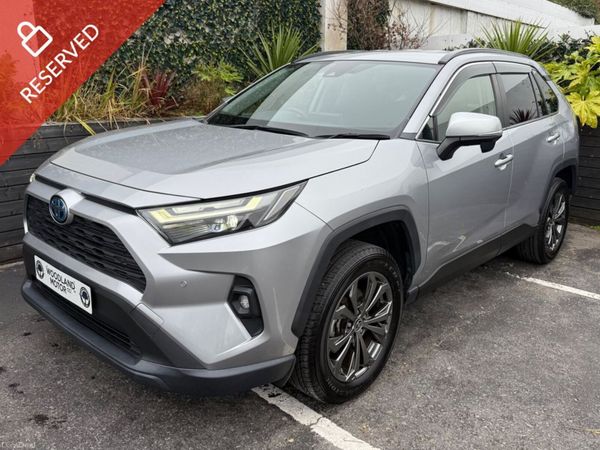 Toyota RAV4 SUV, Petrol Hybrid, 2022, Silver