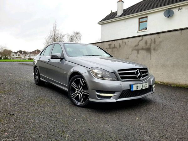Mercedes-Benz C-Class Saloon, Diesel, 2014, Silver