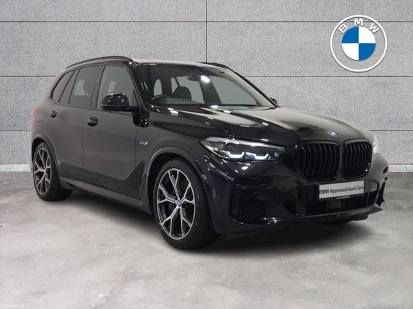 BMW X5 SUV, Petrol Plug-in Hybrid, 2022, Black