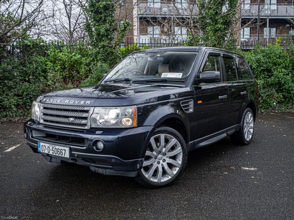 Land Rover Range Rover Sport SUV, Diesel, 2007, Blue
