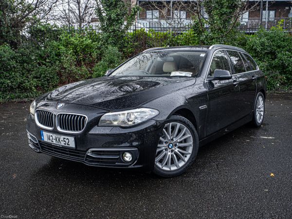 BMW 5-Series Estate, Diesel, 2014, Black