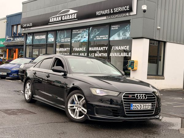 Audi A6 Saloon, Diesel, 2015, Black