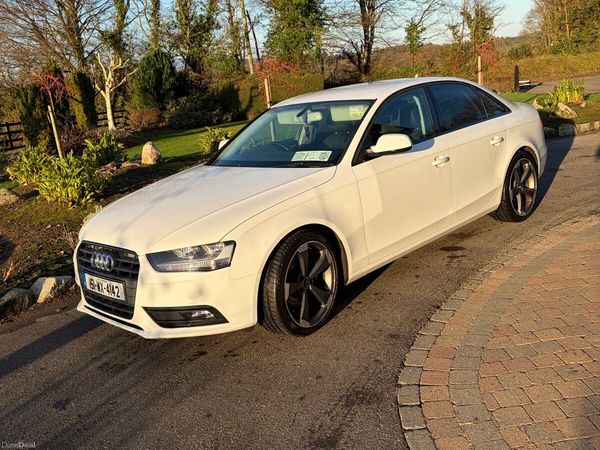 Audi A4 Saloon, Diesel, 2015, White