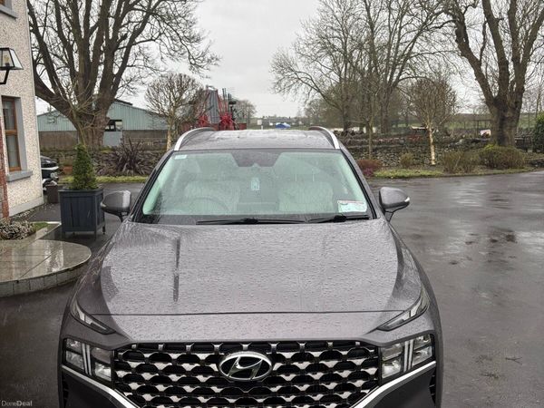 Hyundai Santa Fe SUV, Petrol Plug-in Hybrid, 2022, Grey