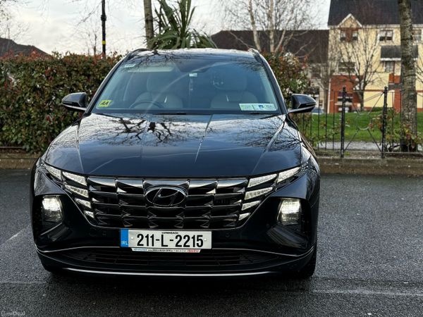 Hyundai Tucson SUV, Petrol Hybrid, 2021, Black