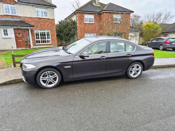 BMW 5-Series Saloon, Diesel, 2013, Brown