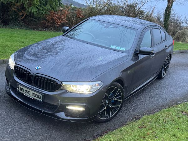 BMW 5-Series Saloon, Diesel, 2018, Grey