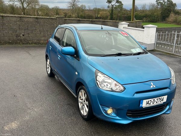 Mitsubishi Space Star Hatchback, Petrol, 2014, Blue