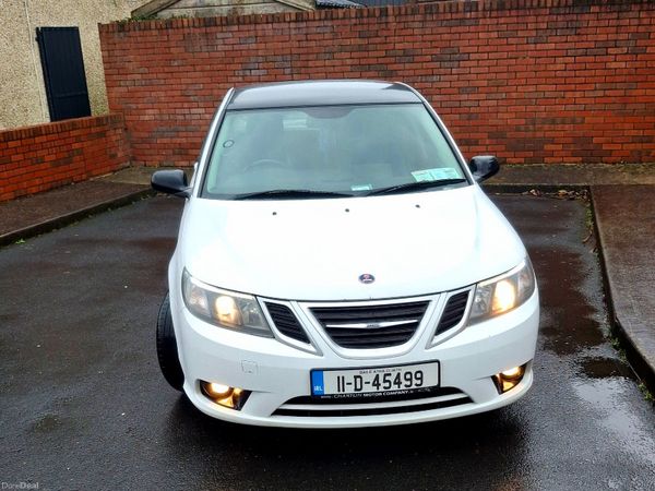 Saab 9-3 Saloon, Diesel, 2011, White