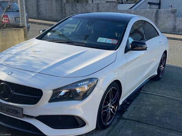 Mercedes-Benz CLA Saloon, Petrol, 2017, White