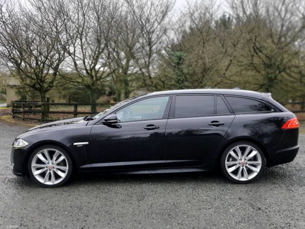 Jaguar XF Estate, Diesel, 2015, Black