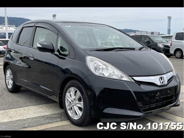 Honda Fit Hatchback, Petrol Hybrid, 2013, Black