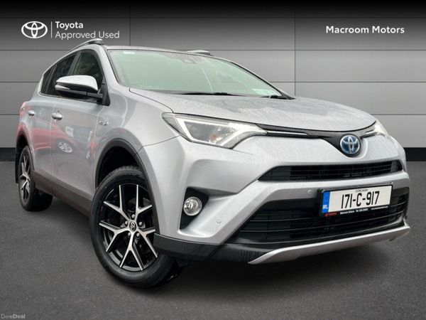 Toyota RAV4 SUV, Petrol Hybrid, 2017, Silver