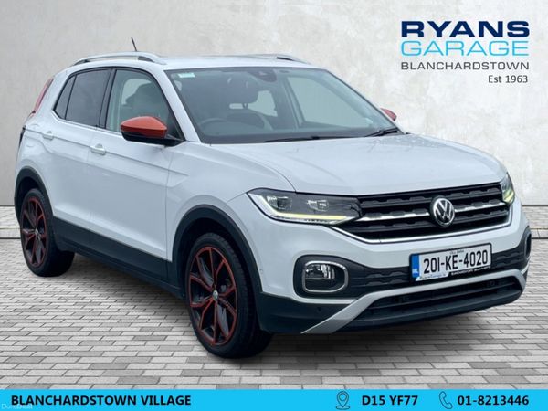 Volkswagen T-Cross Estate, Petrol, 2020, White