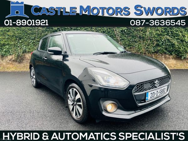 Suzuki Swift Hatchback, Petrol Hybrid, 2020, Black