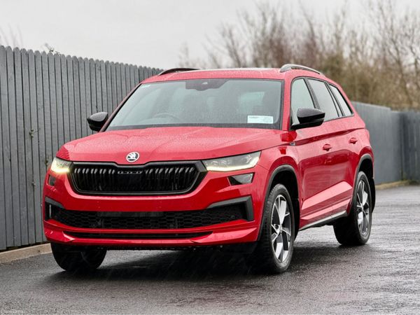 Skoda Kodiaq SUV, Diesel, 2022, Red