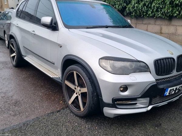 BMW X5 SUV, Petrol, 2007, Silver
