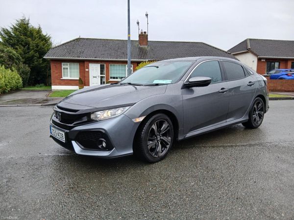 Honda Civic Hatchback, Petrol, 2017, Grey