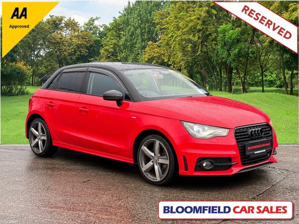 Audi A1 Hatchback, Petrol, 2015, Red