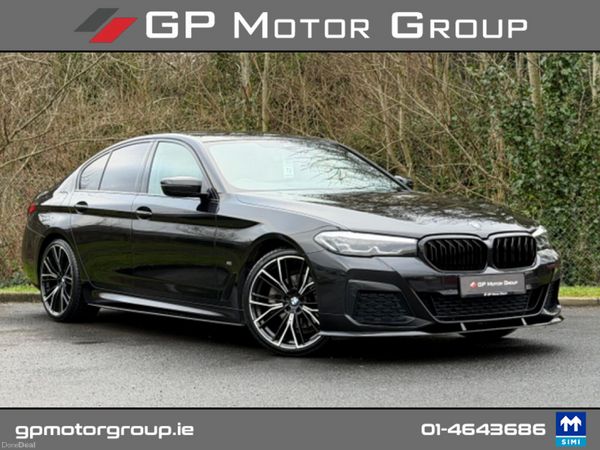 BMW 5-Series Saloon, Diesel, 2020, Black
